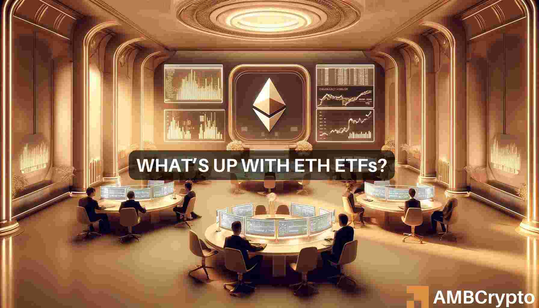 U.S. regulators shun spot Ethereum ETFs: What about ETH’s price? logo