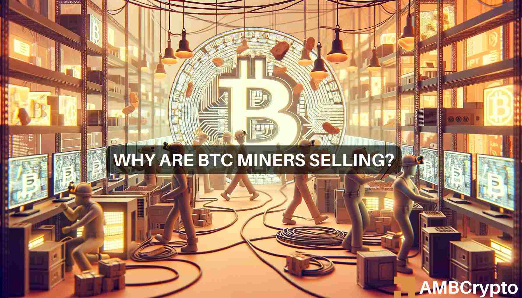 Bitcoin miners start to sell: Will BTC crash again, sooner than you think?