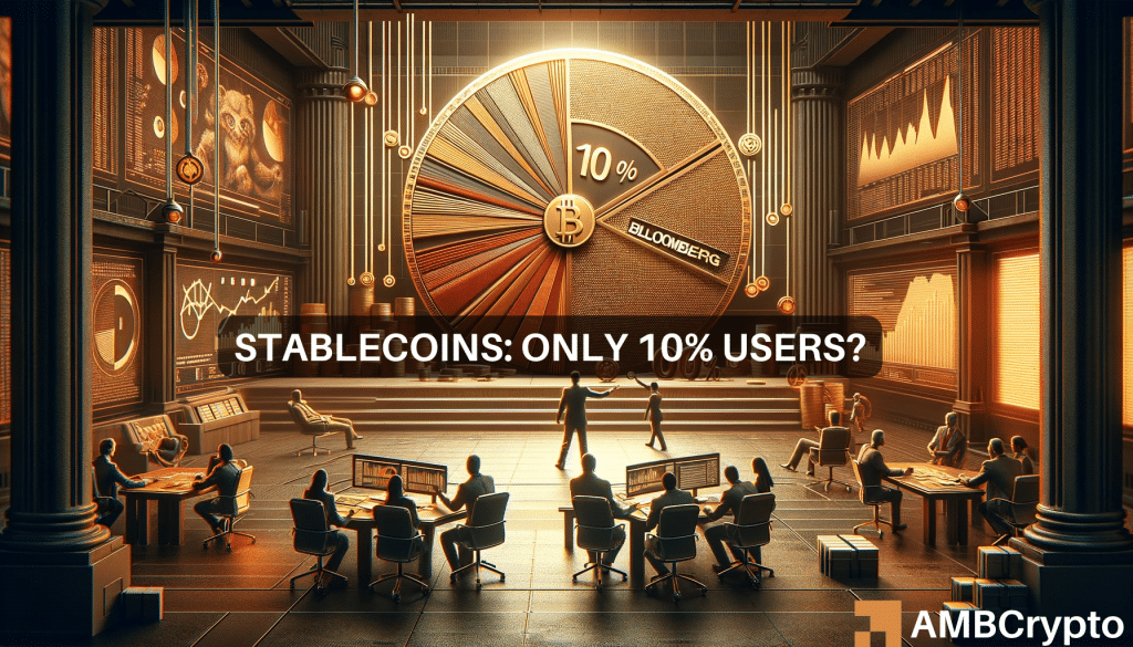 Stablecoins dominated by bots, only 10% real users - Report