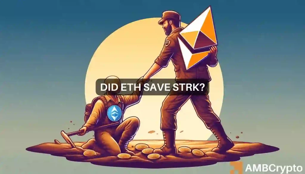 Decoding Ethereum L2 Starknet’s price rise: Did ETH help STRK rise?