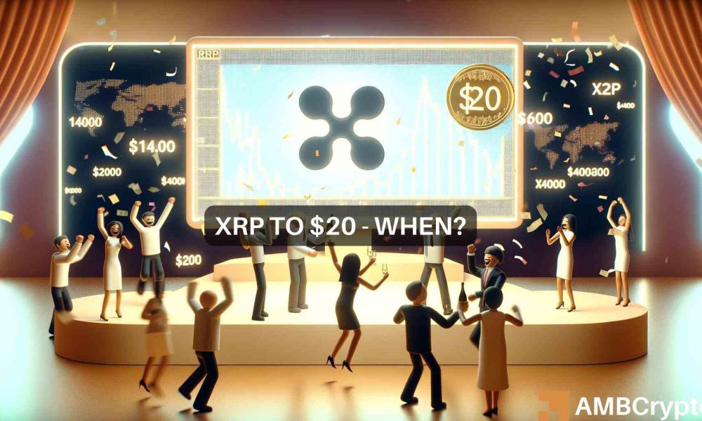 Potencjalny wzrost ceny XRP 650x – sprawdzenie, czy 20 dolarów to kolejny cel Altcoina
