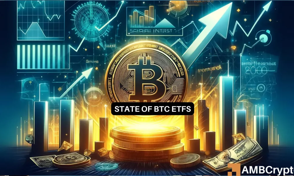 Bitcoin ETF-ek, bálnák és kiskereskedelmi tulajdonosok – Íme, mi történik