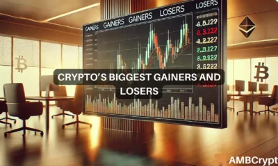 Crypto market's weekly winners and losers – NOT, UNI, FLOKI, ORDI