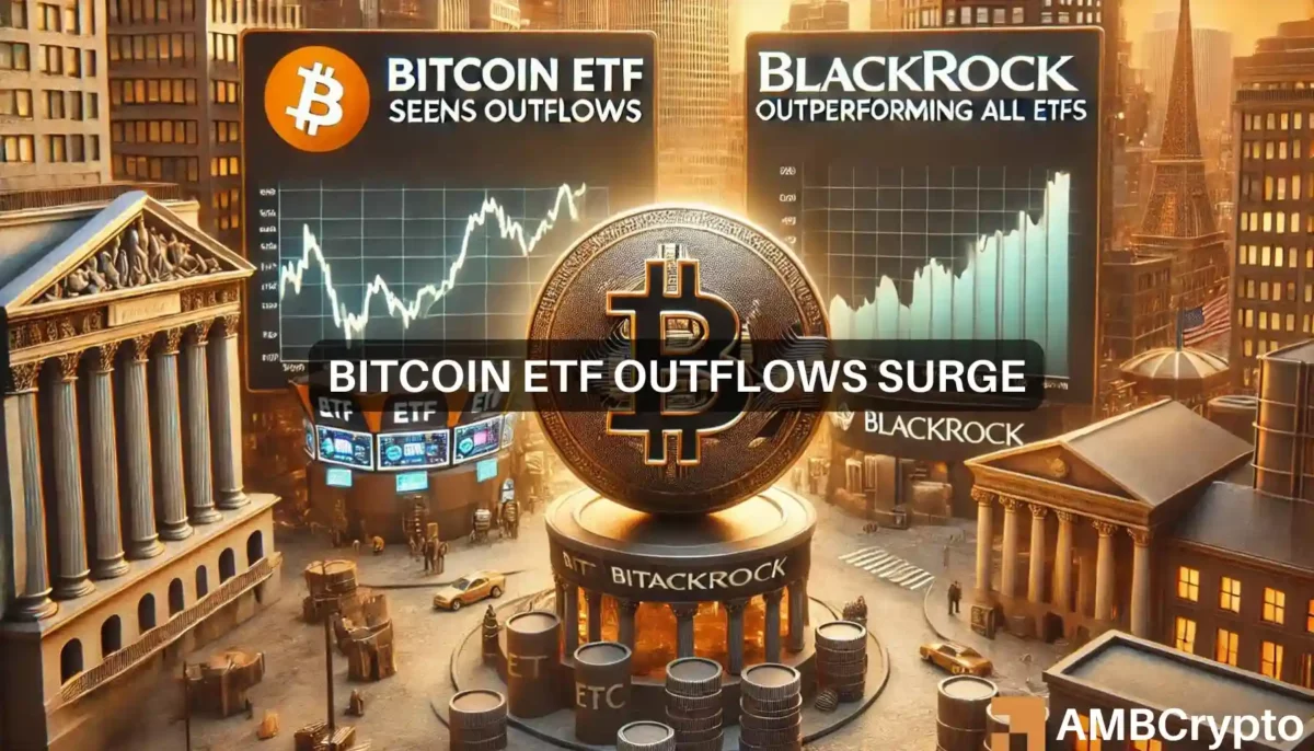 6 days of Bitcoin ETF outflows - Where do BlackRock, Fidelity stand?