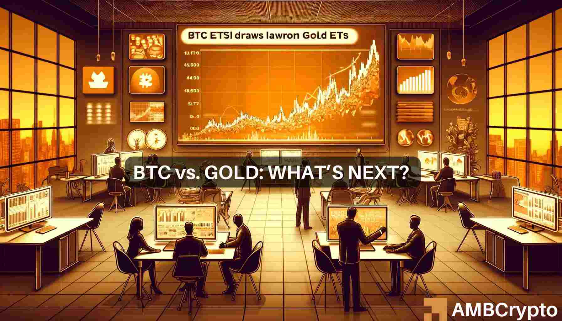 Are Bitcoin ETFs drawing capital away from Gold? VanEck CEO says…