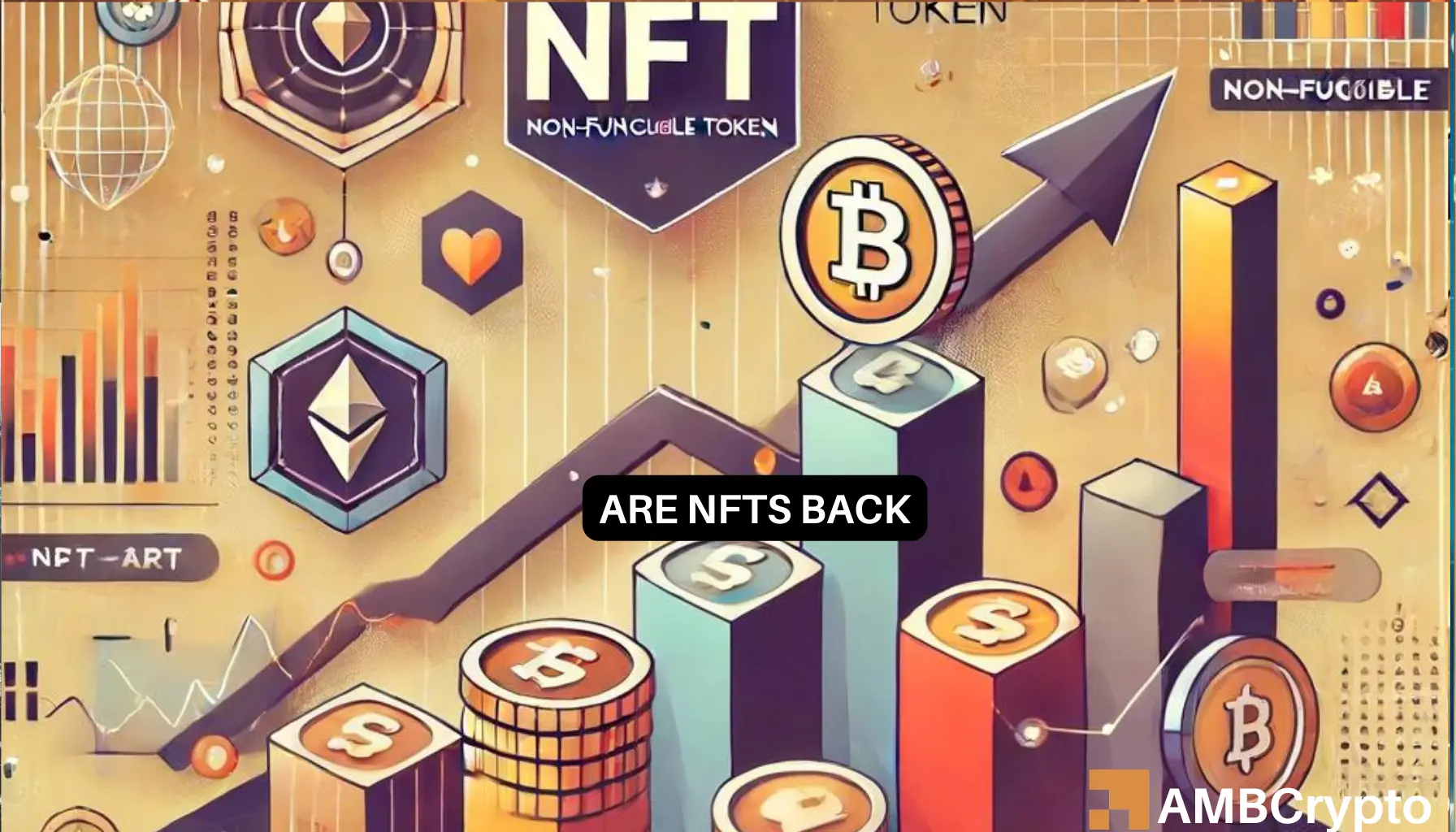 NFT market revival: Ethereum takes the lead as sales surge