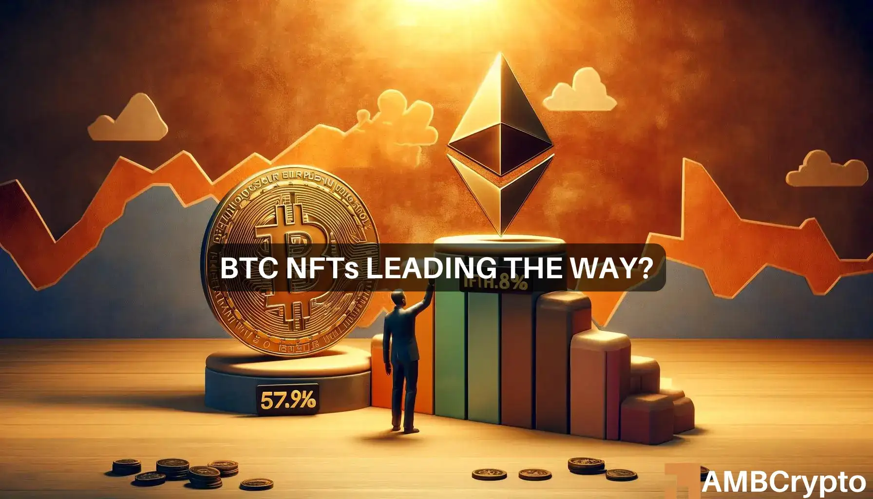Exclusive: 57.8% of market participants prefer Bitcoin NFTs over Ethereum’s!