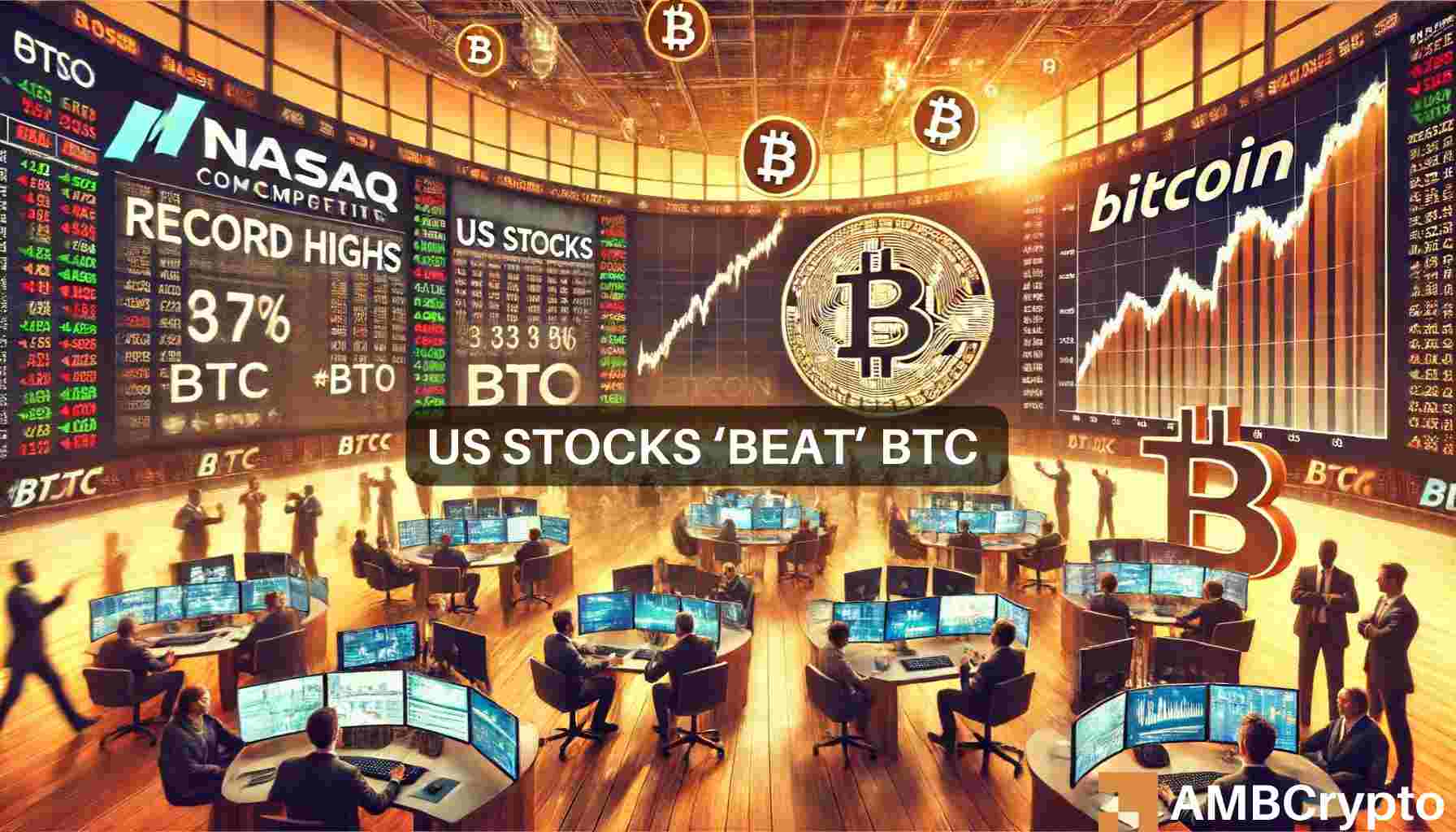 Bitcoin: Are US stocks a better choice than BTC in Q3? Analysts say…