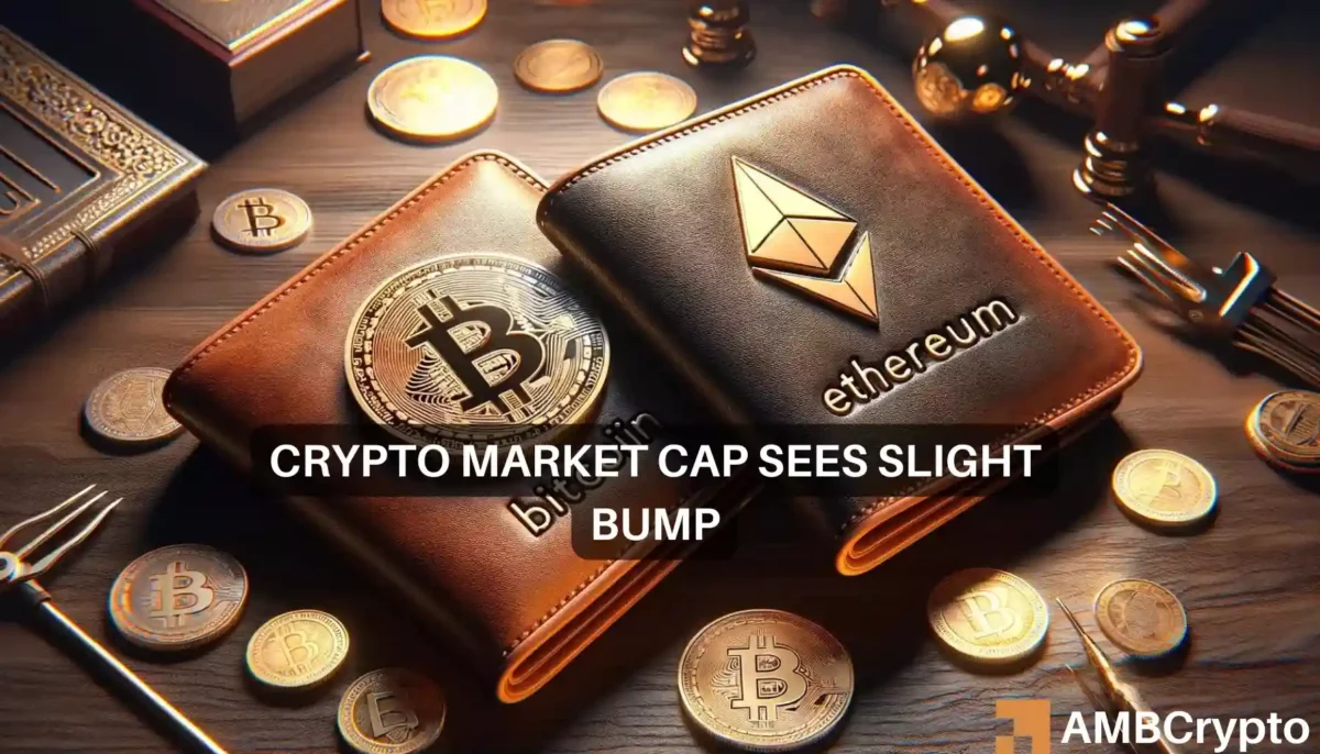 Bitcoin and Ethereum lead as crypto market capitalization grows by $1 trillion