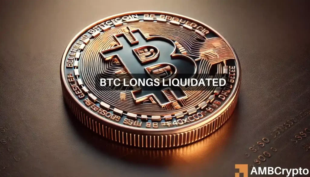 Bitcoin sees liquidations worth millions in a day: Is BTC's price feeling the heat?