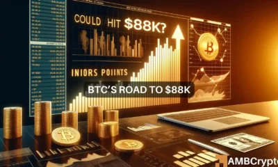 Bitcoin: If THIS comes true, BTC can hit $88K soon