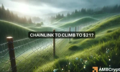 Chainlink price prediction: Why a move to $21 likely in June