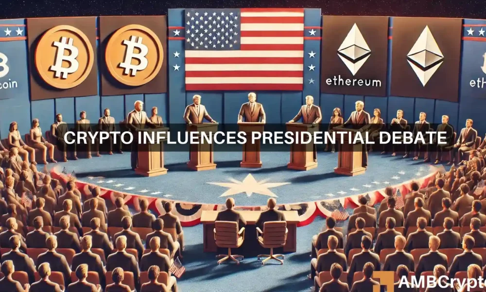 How crypto will play an important part in the 2024 Presidential debate
