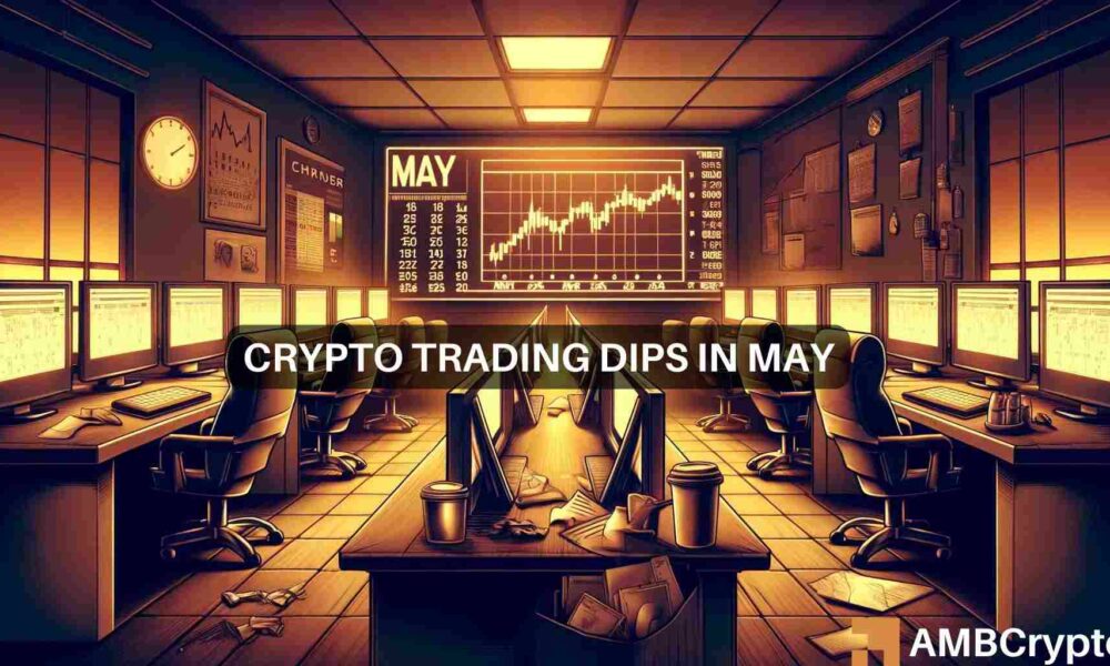 Bitcoin halving fallout: Crypto trading drops 20% in May