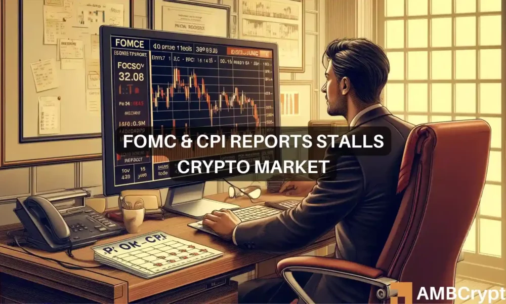 Why crypto is down today – FOMC, CPI spur decline