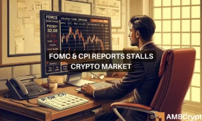 Why crypto is down today - FOMC, CPI spur decline