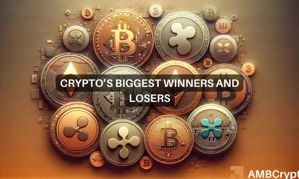 Wöchentliche Gewinner und Verlierer auf dem Kryptowährungsmarkt – ORDI, STX, TIA, LDO