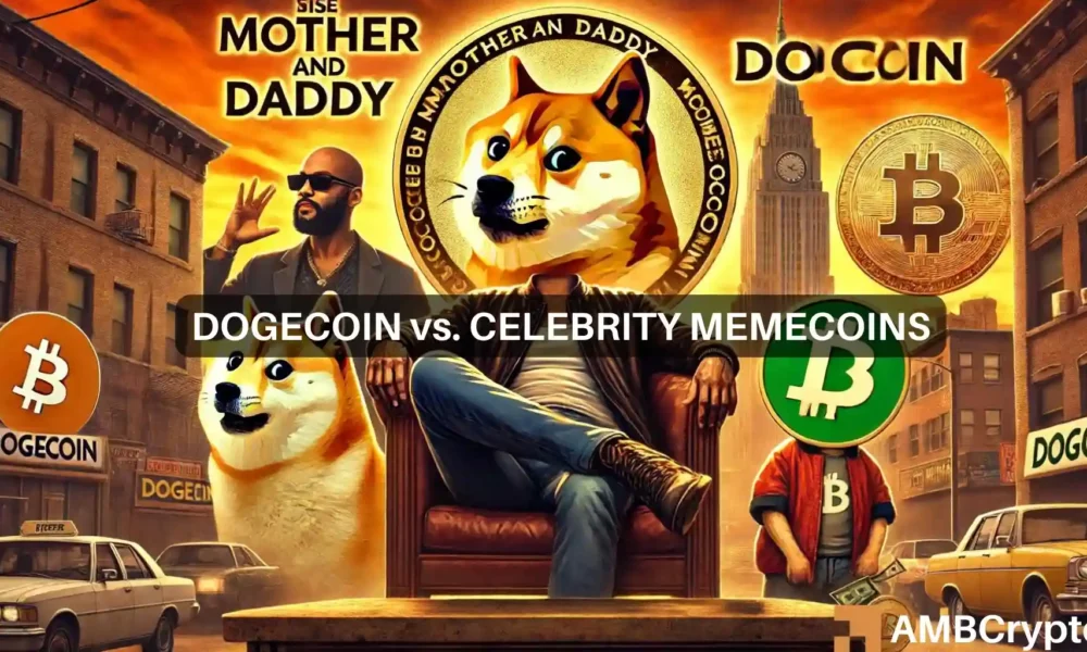 ‘DOGE much larger than D-List celeb memecoins:’ MOTHER, DADDY divide the community
