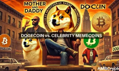 'DOGE much larger than D-List celeb memecoins:' MOTHER, DADDY divide the community