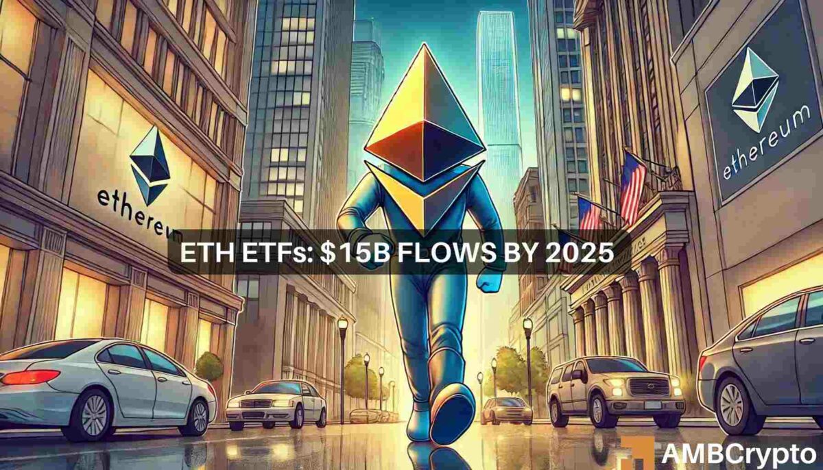 Ethereum ETFs to '$15 billion by 2025' - Bitwise exec