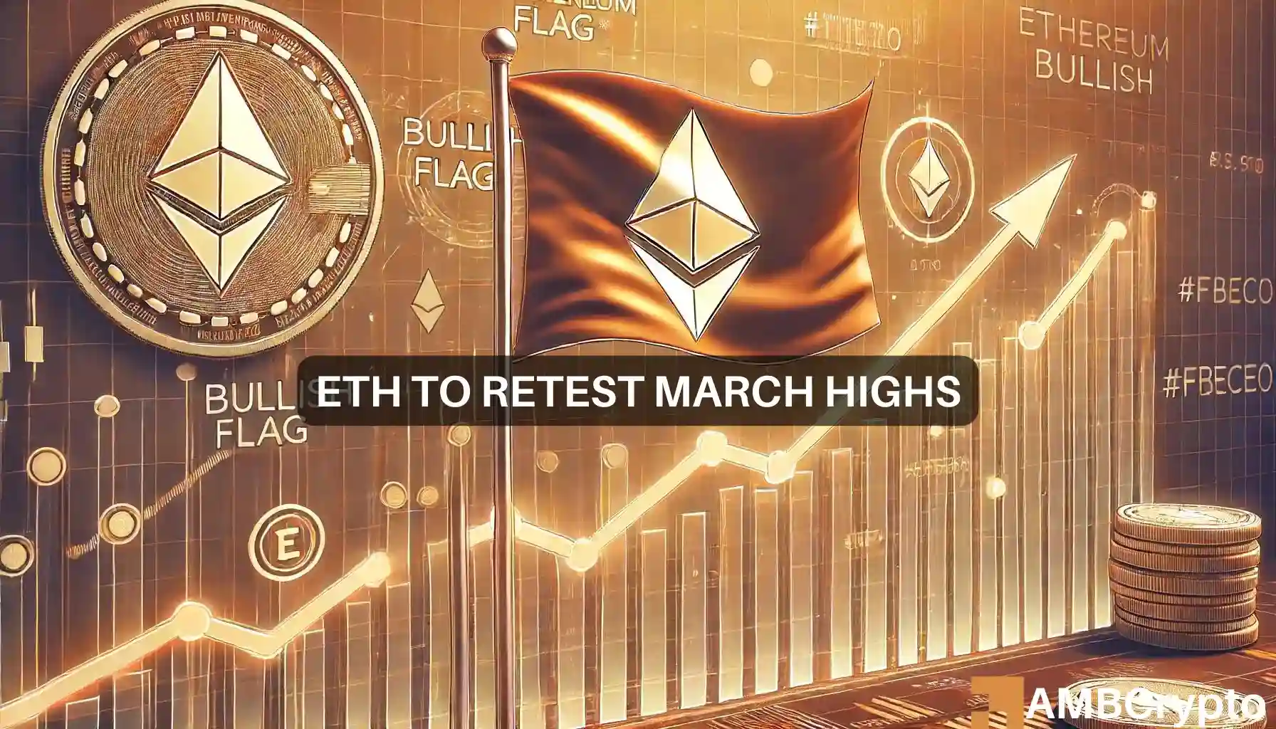 Ethereum’s bullish flag: A signal for investors to prepare for gains?