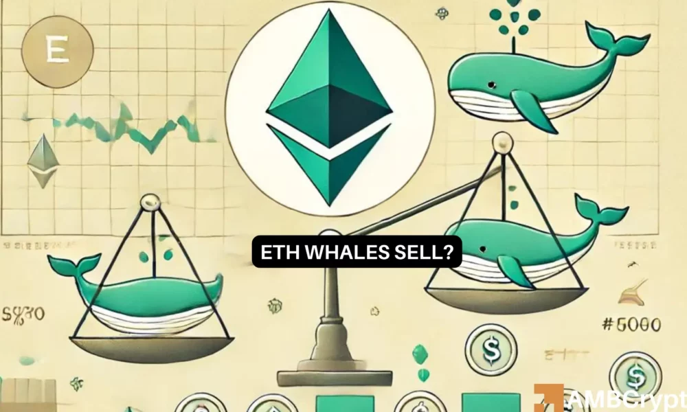 Will Ethereum continue to see green as self custody rises and whales sell?