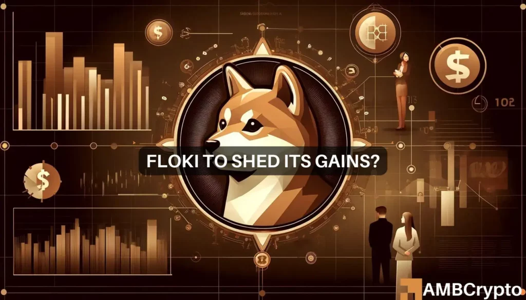 FLOKI to shed its gains?