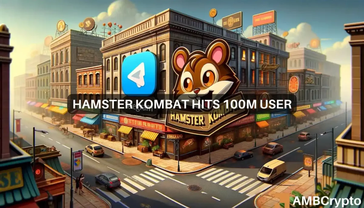 Hamster Kombat Hits 100M user