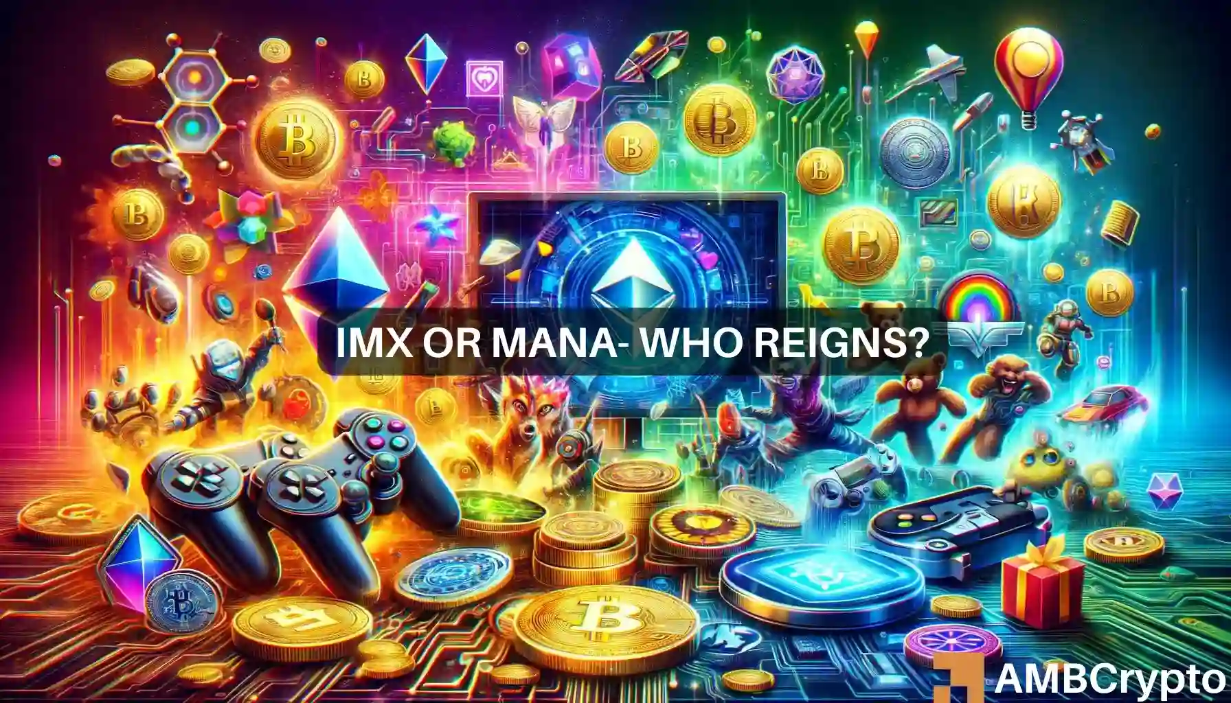 IMX vs MANA – Which gaming crypto will have a better Q3?