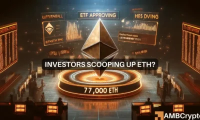 Is buying pressure high on Ethereum?
