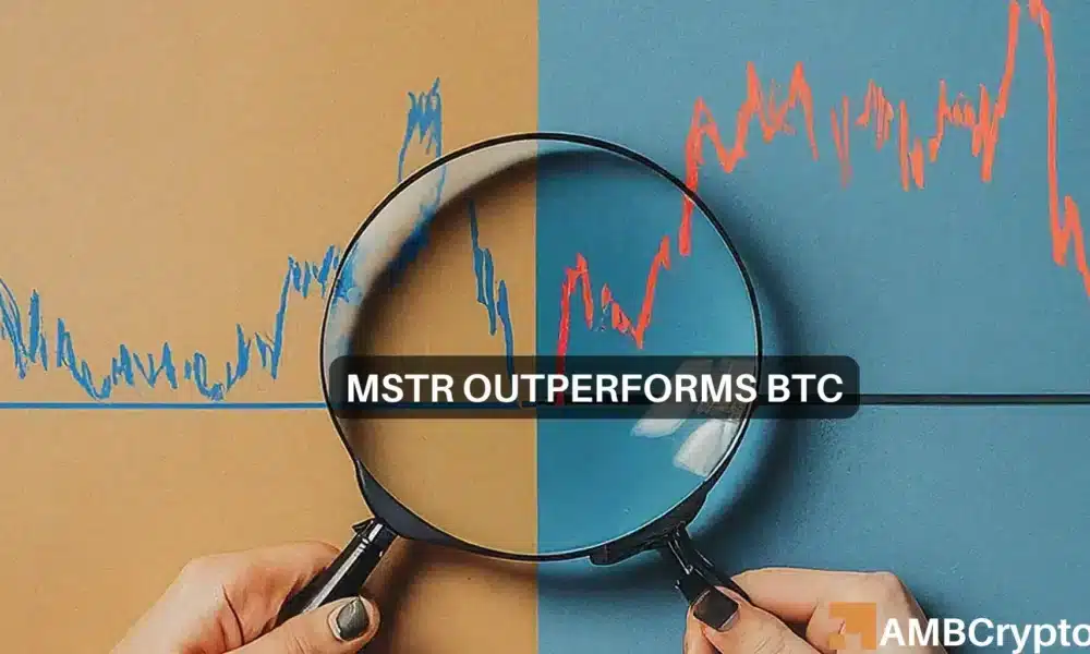 MicroStrategy stock outpaces Bitcoin with 115% YTD surge
