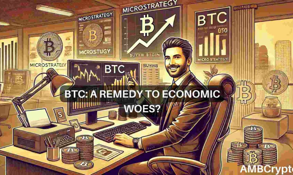 Bitcoin is the ‘cure’ to economic ill – Michael Saylor