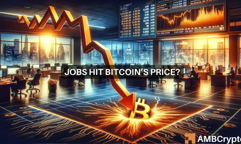 Bitcoin – Did a strong U.S Jobs report REALLY pull BTC below K?