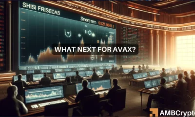 AVAX's short-term forecast - Should traders be worried about something?