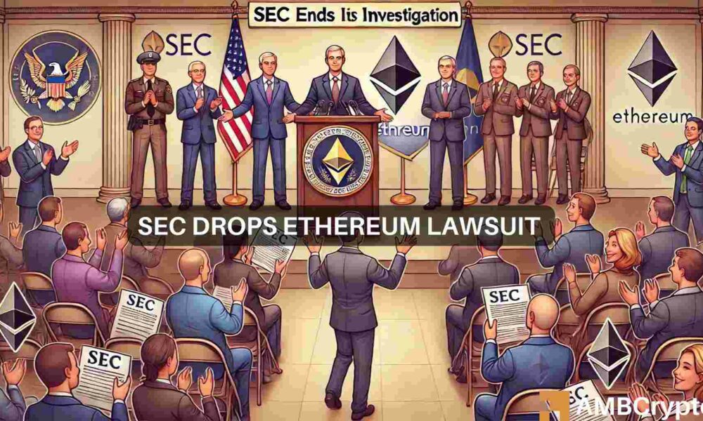 SEC – Ethereum 2.0 investigation closes: ‘Silly to begin with…’