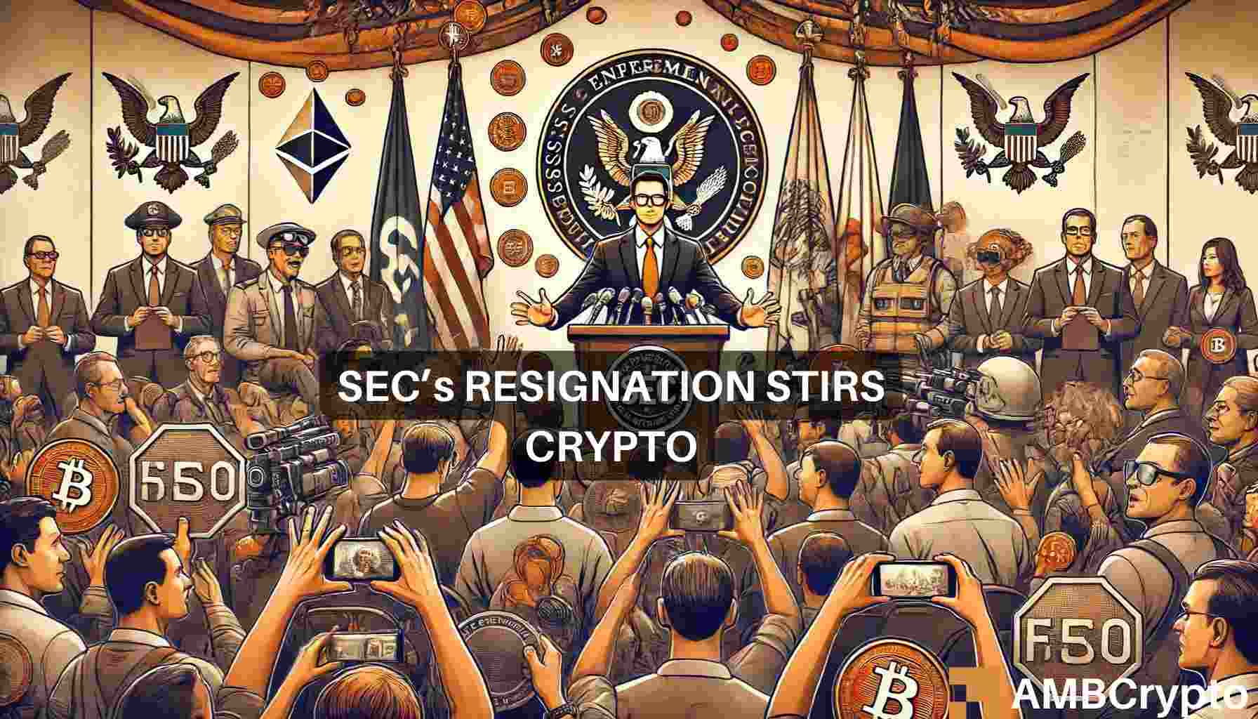 SEC crypto chief David Hirsch resigns, community reacts
