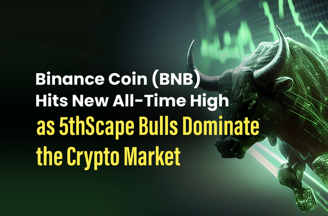 Binance Coin (BNB) Hits New All-Time High As 5thScape Bulls Dominate The Crypto Market