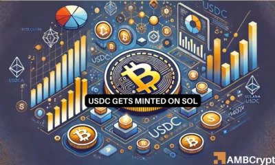 Solana mints $250M USDC: Assessing the impact on the network