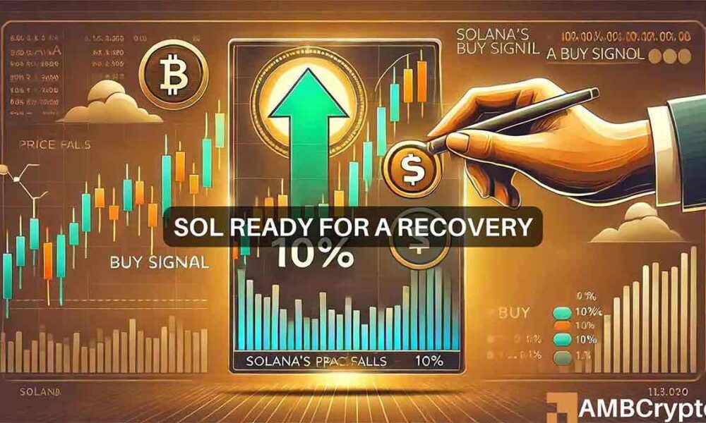 Akcje Solany spadły o 10%, ale pojawił się sygnał „kupuj” – czy akcje SOL wzrosną?