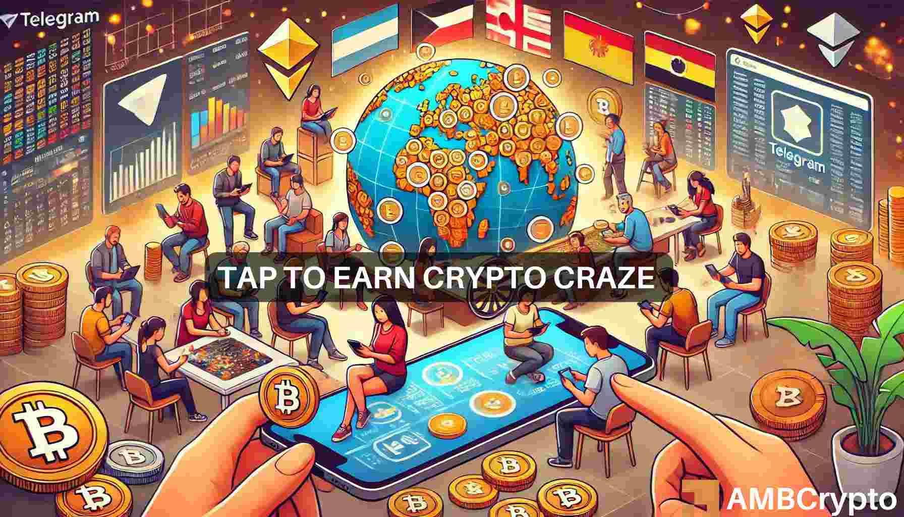 Notcoin leads Tap-to-Earn crypto craze with 20% market rally – What’s next? 