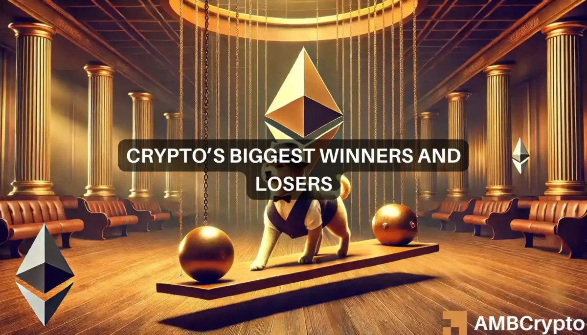 Crypto market's weekly winners and losers – LDO, ENS, WIF, NOT