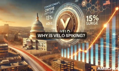 Why is VELO spiking?