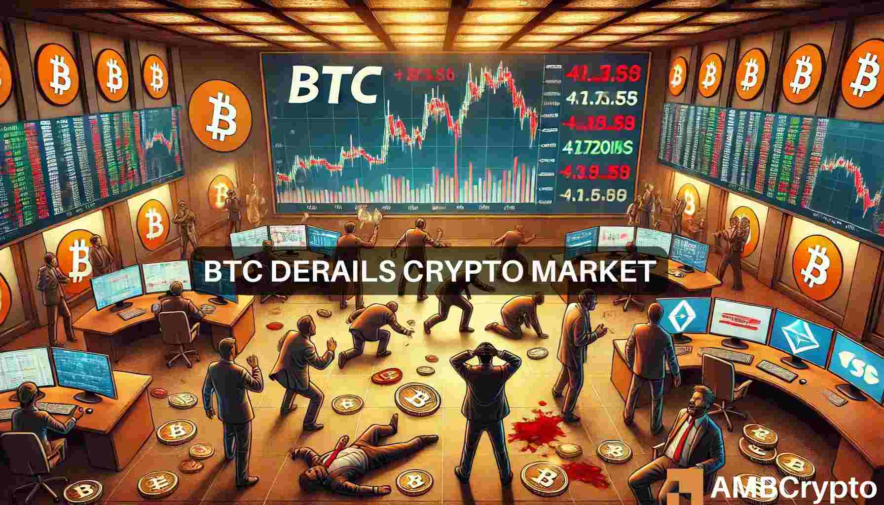 Why is crypto down today? BTC derails, SOL, ADA, AVAX take major hits