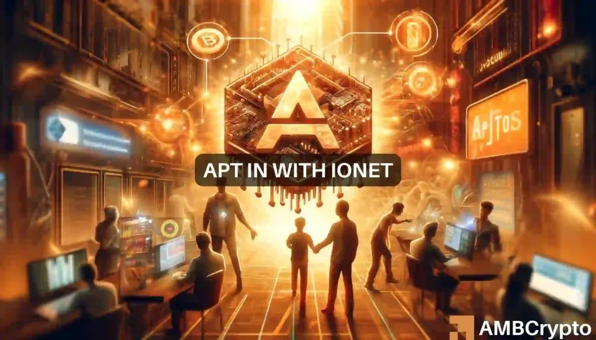Aptos crypto news including IONET partneship