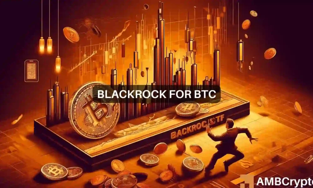 BlackRock Bitcoin ETF loses steam: BTC price impact?