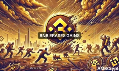 BNB drops below $600 - Traders, look out for these targets now!
