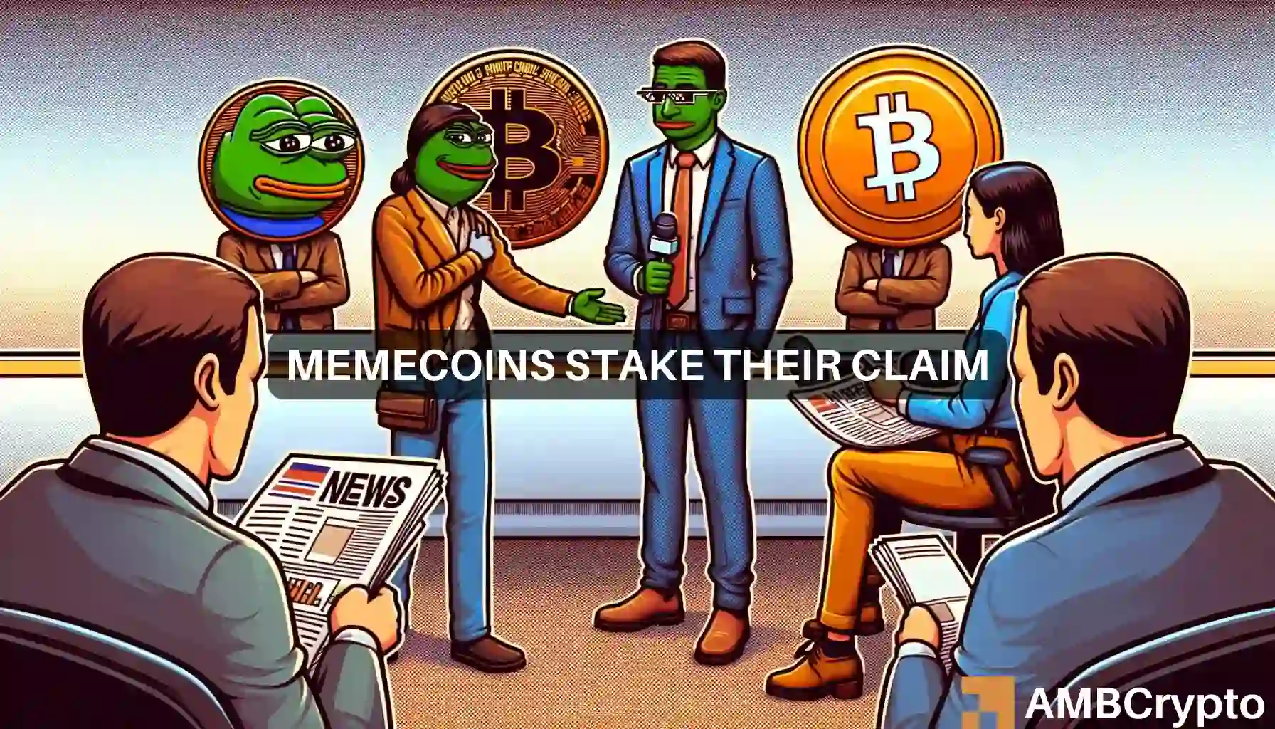Exclusive: 36.8% of investors now have memecoin investments!