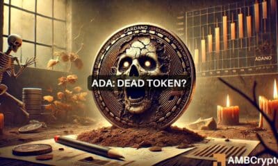 Why Charles Hoskinson says that Cardano is not 'dead' despite ADA's fall