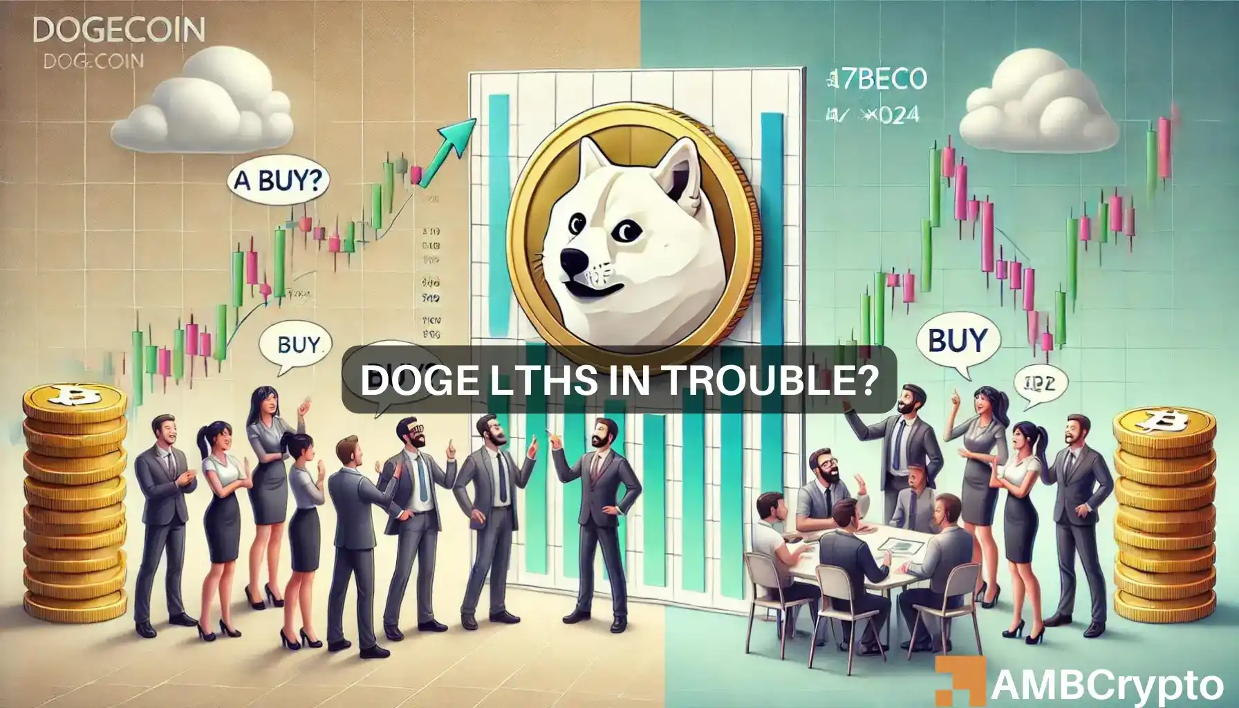 Are Dogecoin LTHs in trouble?