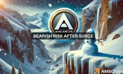 Avalanche likely to climb to $40 next, but traders should be prepared for this scenario